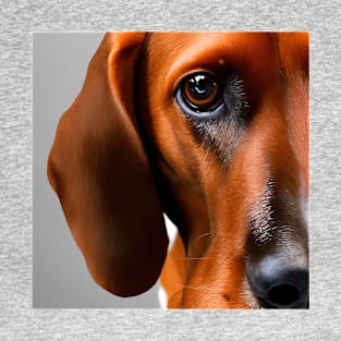 Basset Hound dog portrait T-Shirt